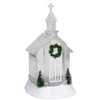 10.625" LED Glitter Church