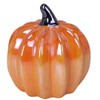 3.375" Pearlized Harvest Ceramic Pumpkins