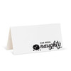 Naughty and Nice Folded Place Cards (12 Piece) 