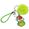 The Grinch Pompom Enamel Keychain