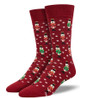 Nutcracker (Red) Men's Socks by Socksmith