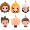 Friends Mini Heads Shatterproof Ornament by Hallmark - Set of 6 