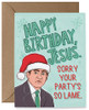 The Office Michael Scott Christmas Party Card