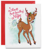 Silent But Deadly Reindeer Holiday Card