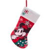 Minnie Embroidered Cuff Christmas Stocking
