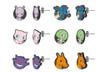 Pokemon 6-Pack Stud Earrings