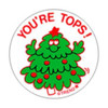 You're Tops! - Pine Scent Retro Scratch 'n Sniff Stinky Stickers