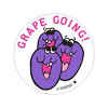 Grape Going! - Grape Jelly Scent Retro Scratch 'n Sniff Stinky Stickers