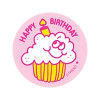 Happy Birthday - Whipped Cream Scent Retro Scratch 'n Sniff Stinky Stickers