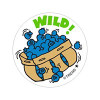 Wild! - Blueberry Scent Retro Scratch 'n Sniff Stinky Stickers