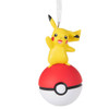 Pokemon - Pikachu on Poke Ball Ornament by Hallmark