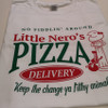 Little Nero's Pizza T-Shirt - Flat