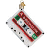Christmas Mix Tape Glass Ornament by Old World Christmas