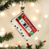 Christmas Mix Tape Glass Ornament by Old World Christmas