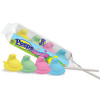 4 Chicks on a Stick Rainbow Peeps