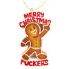 Merry Christmas F*ckers Naughty Ornament