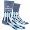 The Handyman Men's Crew Socks by Blue Q