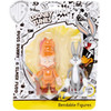 Looney Tunes Bendable Figures on Card - Bugs Bunny and Elmer Fudd