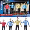 Star Trek Transporter Room Bendable Figures Set of 4