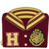 Harry Potter Hogwarts Crest Varsity Jacket Wallet by Loungefly - Front