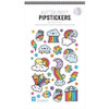 Puffy Cloudbursts - Glitter Puffy Sticker Sheet By PipSticks