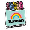 Rainbow Ramen Vinyl Sticker