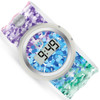 Sassy Sequins Slap Bracelet Watch