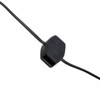 USB PowerConnect Extension Cord with BLACK Wire & 12 USB Ports 