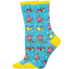 Exercise Cats Socks for Women by Socksmith