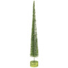 Green Glitter Spike Tree - Tall Department 56 Village Accessory