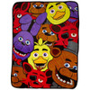Five Night At Freddy's - Character Collage Throw Blanket 