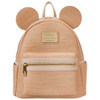Mickey Mouse Straw Mini Backpack by Loungefly