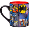 Batman Comics Panel Coffee Mug - Back
