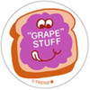"Grape" Stuff! - Grape Scent Retro Scratch 'n Sniff Stickers