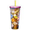 Gilmore Girls Glitter Acrylic Cup With Straw and Lid