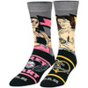 Bret Hart Vs Shawn Michaels Socks by Odd Sox