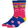 Hubba Bubba Pink Men's Crew Socks by Cool Socks