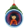 Coraline in Purple Tunnel Ornament By Jim Shore