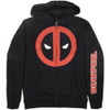 Deadpool Big Logo Zip Up Hoodie