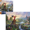 Sorcerer Mickey - Disney x Thomas Kinkade 300pc Puzzle