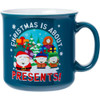 South Park Christmas is About Presents Camper Mug  South Park Christmas is About Presents Camper Mug