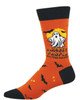 I Ghost People All Year Round- Orange Men's Socks by Socksmith  I Ghost People All Year Round- Orange Men's Socks by Socksmith