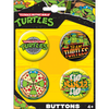 Teenage Mutant Ninja Turtles Button Set Teenage Mutant Ninja Turtles Button Set