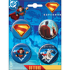 New Superman Movie Button Set New Superman Movie Button Set