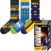 Jeopardy 3-Pair Pack of Crew Socks in Gift Box