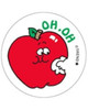 Oh-Oh - Juicy Apple Scent Retro Scratch 'n Sniff Stinky Stickers 