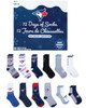 Toronto Blue Jays Men's 12 pack Socks Advent Calendar
