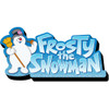 Frosty The Snowman Logo Chunky Fridge Magnet