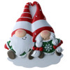 Gnome Couple Personalized Ornament
