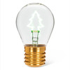 Christmas Tree LED Lightbulb Lamp on White